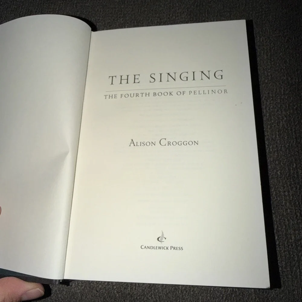 The Singing Hardcover  Alison Croggon New Box C